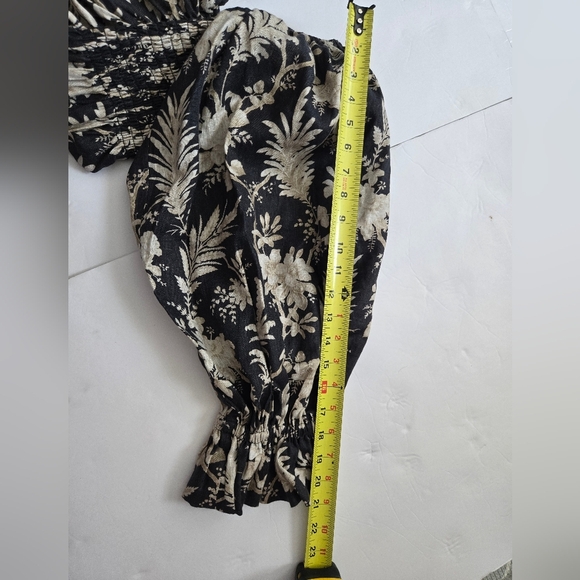 Tuckernuck Ojai Vines Hemmings Linen Dress Peasant CottageCore-Size M - Picture 5 of 7